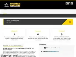 Sites similar to spectrumconcepts.in