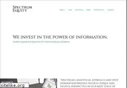 Sites similar to spectrumequity.com