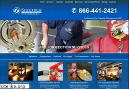 Sites similar to spectrumforfireprotection.com