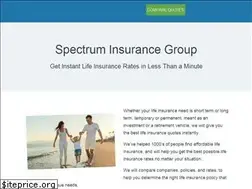 Sites similar to spectruminsurancegroup.com