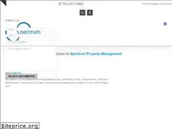 Sites similar to spectrumpropertymgt.com