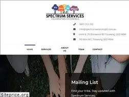 Sites similar to spectrumservicesqld.com.au