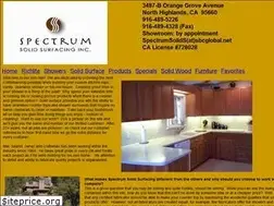 Sites similar to spectrumsolidsurfacing.com