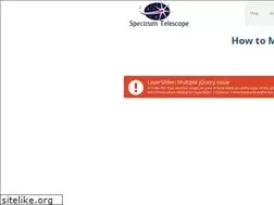 Sites similar to spectrumtelescope.com