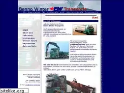 Sites similar to spedition-benno-winter.de