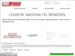 Sites similar to spedition-bode.de