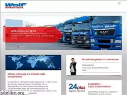 Sites similar to spedition-wolf.de