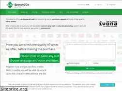 Sites similar to speech2go.online