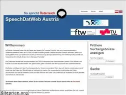 Sites similar to speechdatweb.at