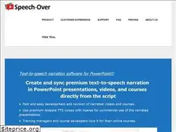 Sites similar to speechover.com