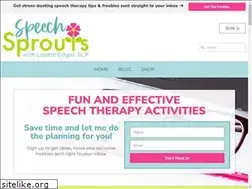 Sites similar to speechsprouts.com