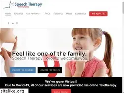 Sites similar to speechtherapytoronto.com