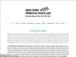 Sites similar to speechvoicelab.com