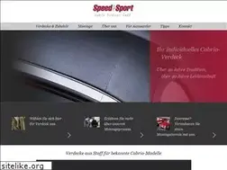 Sites similar to speed-sport-cabrio.de
