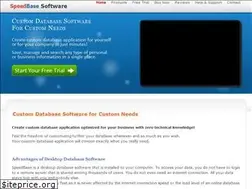 Sites similar to speedbasesoftware.com