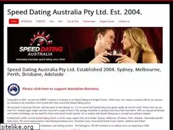Sites similar to speeddatingaustralia.com
