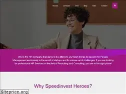 Sites similar to speedinvest-heroes.com