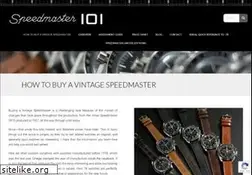 Sites similar to speedmaster101.com