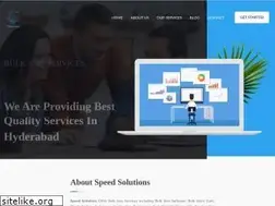 Sites similar to speedsolution.in