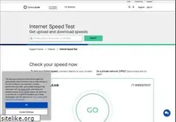 Sites similar to speedtest.centurylink.net