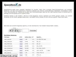 Sites similar to speedtestx.de