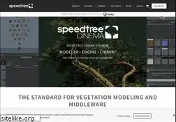 Sites similar to speedtree.com