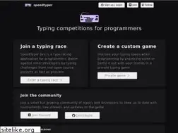 Sites similar to speedtyper.dev