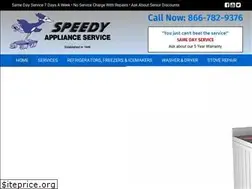 Sites similar to speedyapplianceservice.com