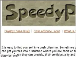 Sites similar to speedypaydayfunds.com