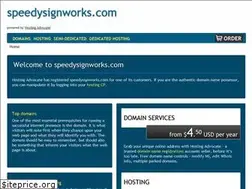 Sites similar to speedysignworks.com