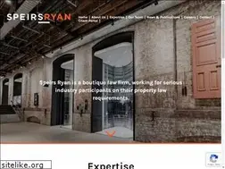 Sites similar to speirsryan.com.au