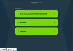 Sites similar to speksnk.org