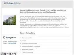 Sites similar to spektrum-verlag.de