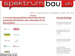 Sites similar to spektrumbau.ch