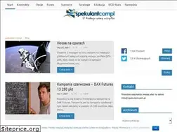 Sites similar to spekulant.com.pl