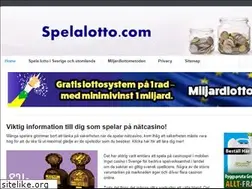 Sites similar to spelalotto.com