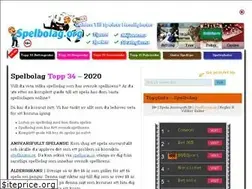 Sites similar to spelbolag.org