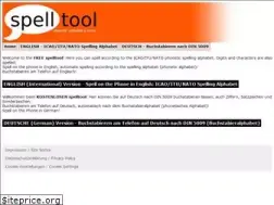 Sites similar to spelltool.com