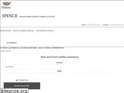 Sites similar to spencecadillac.com