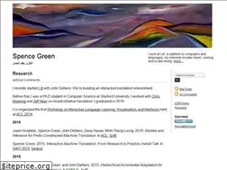 Sites similar to spencegreen.com