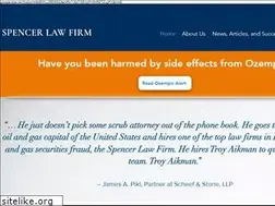 Sites similar to spencer-law.com