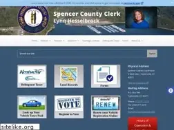 Sites similar to spencercountyclerk.com