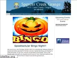 Sites similar to spencercreekgrange.org