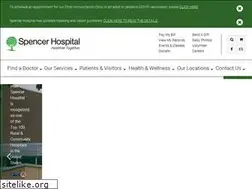 Sites similar to spencerhospital.org