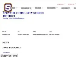Sites similar to spencerschools.org