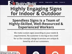 Sites similar to spendlesssigns.com.au