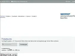Sites similar to spenner-zementwerk.de