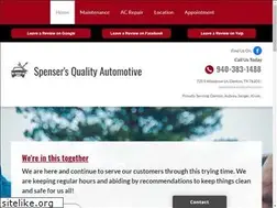 Sites similar to spensersautodenton.com