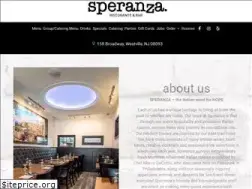 Sites similar to speranzaristorante.com
