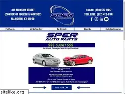 Sites similar to sperautoparts.com